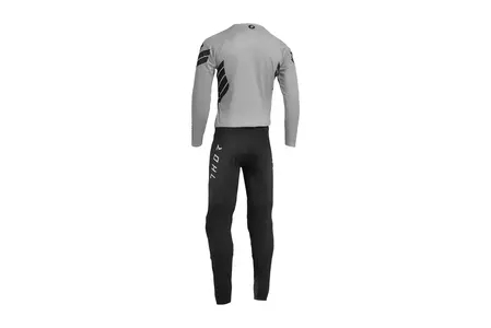 Spodnie rowerowe MTB Thor Assist czarny biały 28-2