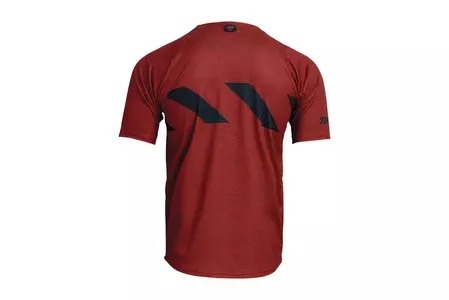 Thor Assist Hazard MTB shirt korte mouw rood L-2