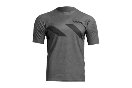 Thor Assist Hazard MTB koszulka z krótkim rękawem szary
