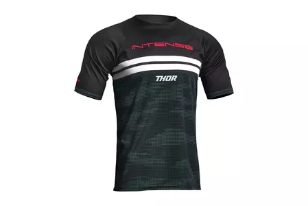 Thor Intense Decoy MTB shirt korte mouw zwart/camo S - 5020-0193