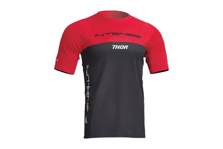 Thor Intense Censis MTB koszulka z krótkim rękawem czerwony/czarny