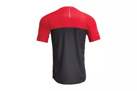 Thor Intense Censis MTB majica s kratkimi rokavi rdeča/črna L-2