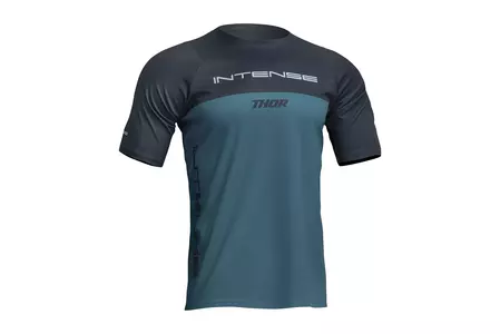 Thor Intense Censis MTB shirt korte mouw marineblauw/zee XL-1