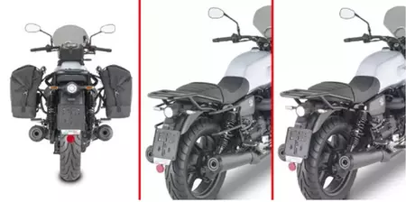 Kappa TR8206K Remove-x Moto Guzzi V7 Stone 2021 snabbmonterad pakethållare - TR8206K