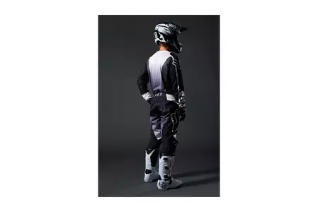 Fox 180 Motociklininko marškinėliai juoda/balta M-4