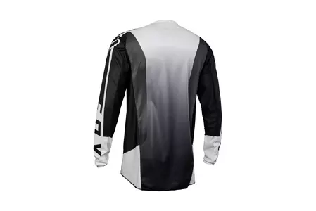 Fox 180 Motociklininko marškinėliai juoda/balta M-5