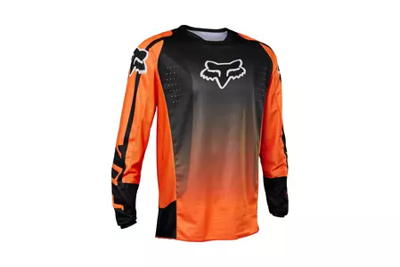 Fox 180 Fluo Orange S Sweat-shirt moto-1