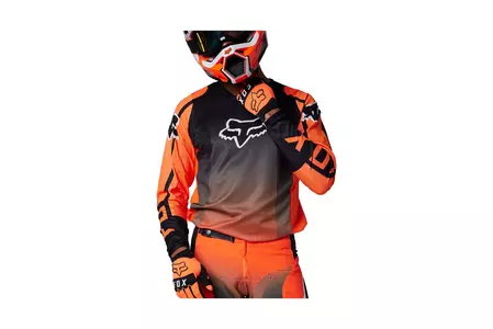 Fox 180 Fluo Orange S Sweat-shirt moto-3