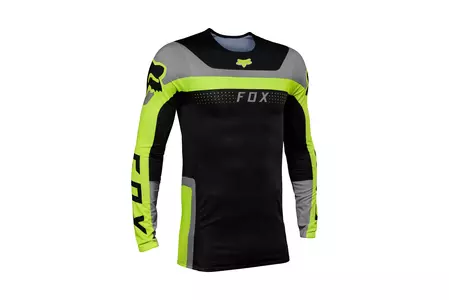 Fox Flexair Fluo Gelb Motorrad Sweatshirt XL - 29603-130-XL
