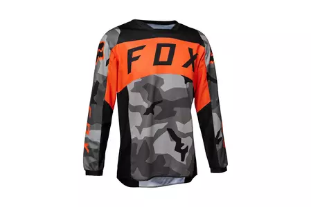 Fox Junior 180 Grau Camo YXL Motorrad Sweatshirt-1