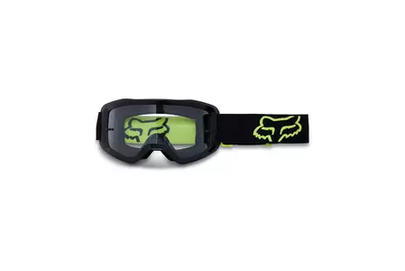 Fox Main Stray Schwarz/Gelb OS Schutzbrille-1