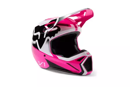 "Fox V1 Pink M" motociklininko šalmas-1