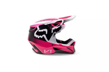 "Fox V1 Pink M" motociklininko šalmas-5