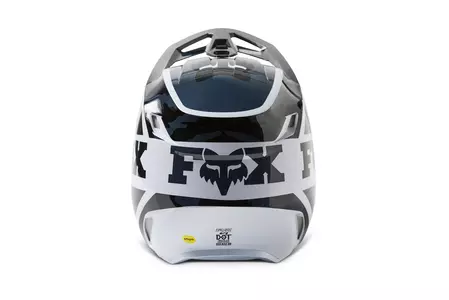 Fox V1 Nuklr Motorkerékpáros sisak Fekete M-4