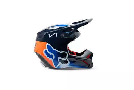 Fox V1 Midnight S Motorradhelm-3