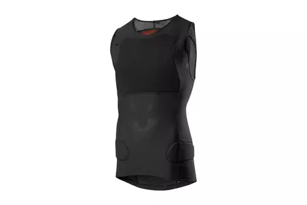 Fox Baseframe Pro Black S Shirt uden ærmer med beskyttere - 26429-001-S