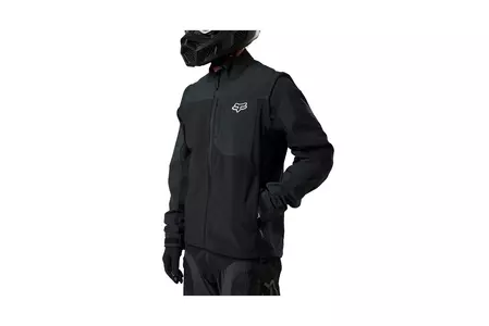 Fox Ranger Off-Road Softshell Moottoripyöräily takki Musta M-2