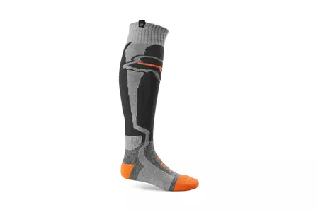 Fox 360 Vizen Black/Grey L ponožky-1