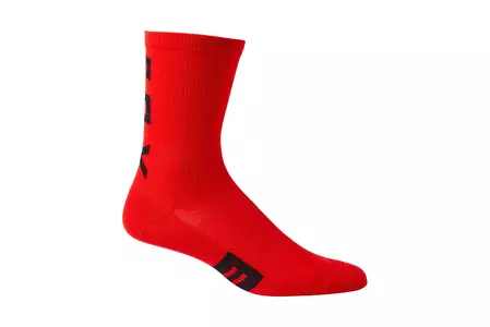 Fox 6 Flexair Merino Fluo Red S/M ponožky - 28927-110-S/M