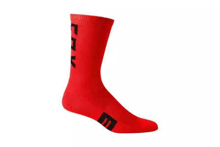 Fox 8 Flexair Merino Fluo Red S/M ponožky - 28926-110-S/M