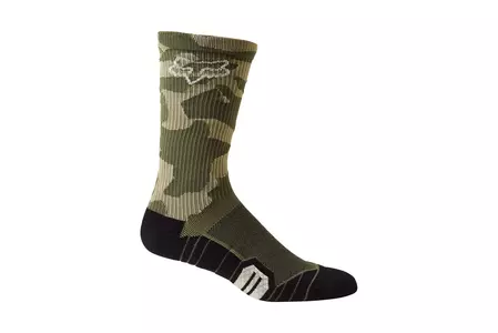 Fox 8 Ranger Cushion Green Camo ponožky L/XL-1