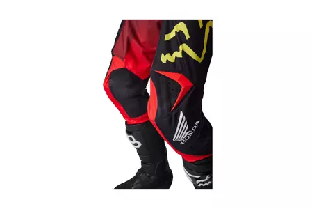 Pantalon de moto Fox 180 Honda Rouge 38-4