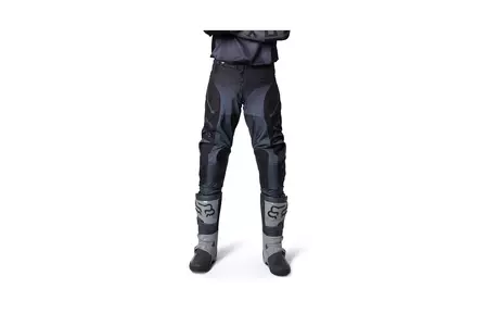 Pantaloni de motocicletă Fox 180 Negru/Gri 36-4