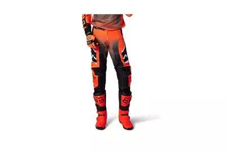 Pantaloni de motocicletă Fox 180 Fluo Orange 36-6