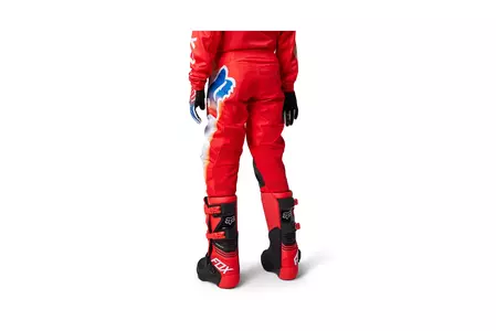 Pantaloni moto Fox Junior 180 rosso fluo Y24-4