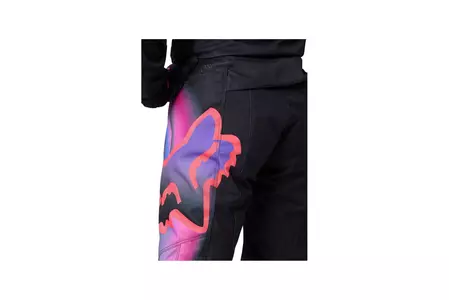 Pantaloni de motocicletă Fox Lady 180 negru/roz 40-6