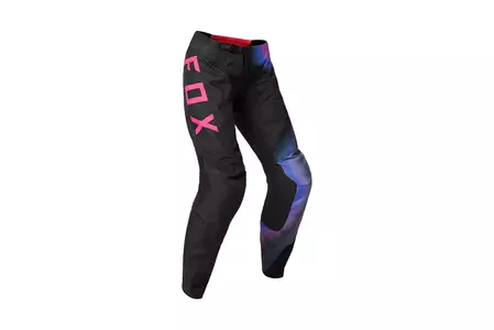 Pantaloni de motocicletă Fox Lady 180 negru/roz 36-1
