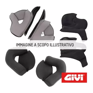 Almohadillas para el casco de moto Givi Z1129 XS - Z1129
