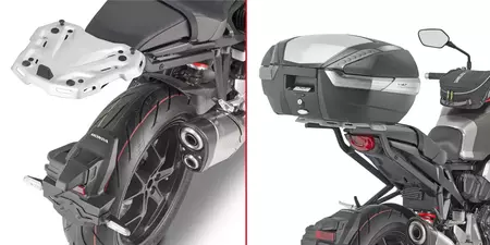 Givi 1165FZ suport central pentru portbagaj fără placă Honda CB 1000 R 18-19 - 1165FZ