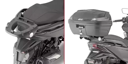 Givi SR1166 centrālais bagāžnieka bagāžnieks bez plāksnes Honda Forza 125-300 15-19 - SR1166