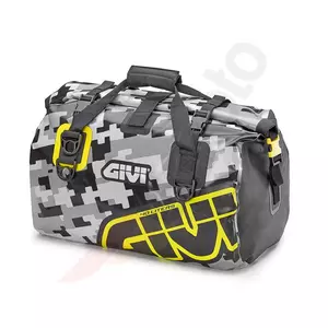 Sac à roulettes pour bagages Givi EA115CM imperméable 40L camo + fluo - EA115CM