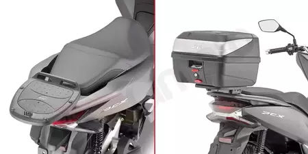Givi SR1163 централен багажник без табела Honda PCX 125 150 10-20 - SR1163