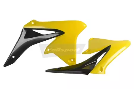 Комплект капачки на радиатора на Polisport Suzuki RM-Z 250 жълти - 8413600003