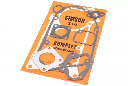 Set Dichtung Dichtungssatz für Motor aus Klingerit Simson S51 - 73354