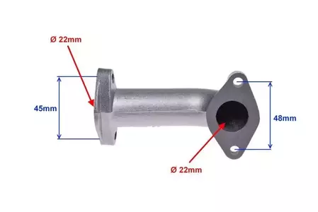 Tuning af karburatormanifold 110 cm3-2