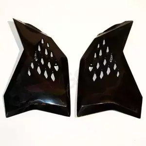 Kühlerabdeckung Kühlerverkleidung UFO schwarz - KT04016001