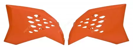 Kryty chladiča UFO oranžové