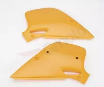 Σετ πλαστικών πίσω πλευρικών καλυμμάτων UFO κίτρινο - KT03023126
