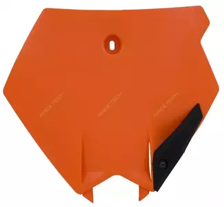 Chapa de matrícula de arranque UFO cor de laranja - KT03078127