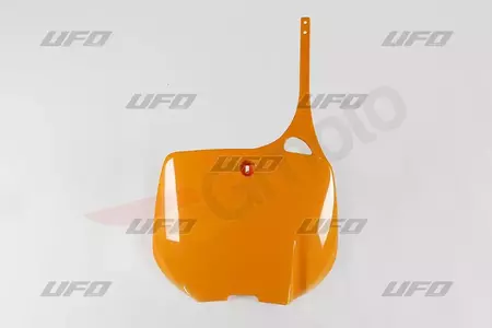 UFO startnummerplade orange - KT03024126