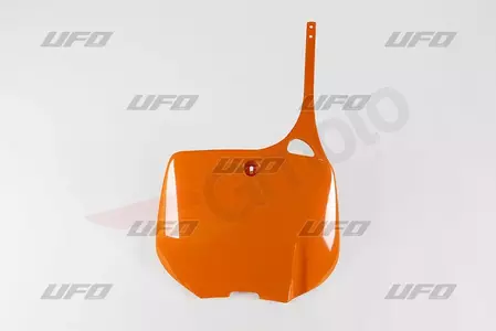 Plaque d'immatriculation de départ UFO orange - KT03024127