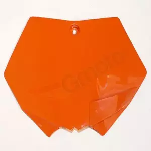 Chapa de matrícula de arranque UFO cor de laranja - KT03093127