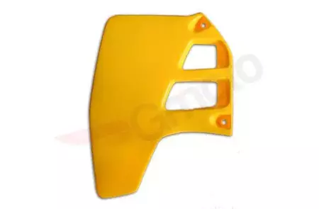 Ouïes de radiateur UFO jaune Suzuki RM125 - SU02908101