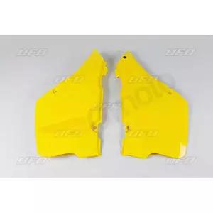 Plastikinių galinių šoninių dangtelių rinkinys UFO geltonos spalvos - SU02906101