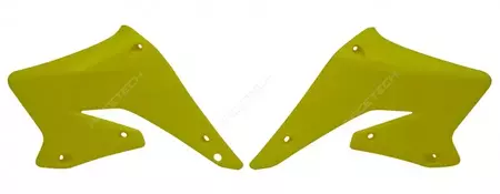 Juego de tapas laterales traseras de plástico UFO amarillo - SU03932102