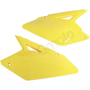 Komplet plastikowych osłon bocznych tylnych UFO żółte - SU04902102